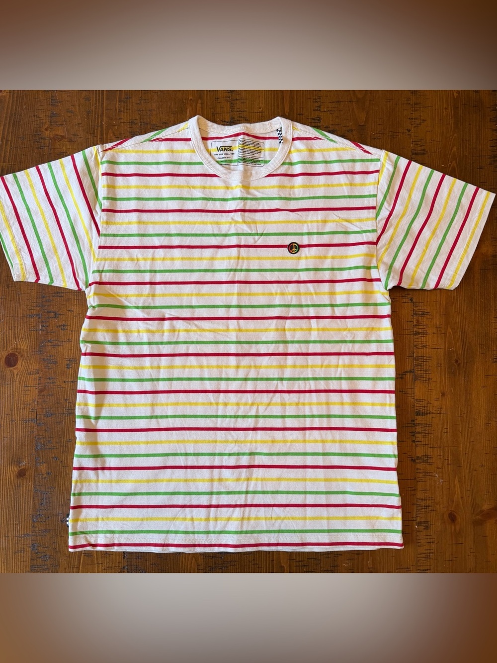 Vans Off the Wall Tee Classic Fit. Size Medium.